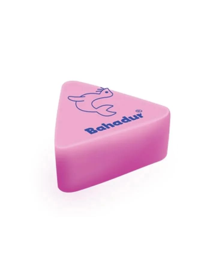 Bahadur B-72 Pink Triangle Eraser